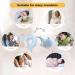 JOYRAVO Kids Travel Pillow - 2-in-1 Deformable U-Shaped Neck Pillow with Cute Plush Blue Whale Design for Comfy Sleep and Play on Airplanes, Cars, and Travel - Buy Online on GoSupps.com