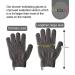 Exfoliating Shower Gloves - MIG4U Deep Cleansing Bath Gloves for Dead Skin Removal - Unisex Gray - Buy Online on GoSupps.com