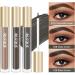 2PCS Eyebrow Cream Eyebrow Stamp Stencil Kit Natural waterproof make-up No colour loss No smudging (01#Chocolate brown) - Buy Online on GoSupps.com