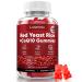 Lunessa Red Yeast Rice with CoQ10 200mg | Red Yeast Rice 2400mg Restores Body Vitality & Maintains Healthy Cholesterol Levels for Men & Women Non-GMO Vegan 60 Gummies -1PCS (Raspberry Flavor)