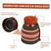 Hapinary Home Tools Set - Moxibuscy Ceramic Moxibustion Tool | Universal Double-Layer Moxa-Dosis & Cupping Multitool | 10x7.5cm Light Brown - International Shipping Available - Buy Online on GoSupps.com