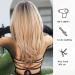 HAIRCUBE Ombre Blonde Shoulder Length Wig with Bangs | Synthetic Layered Wigs for Daily Party | Dark Roots | 24IN - Buy Online on GoSupps.com