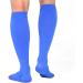 TOFLY Medical Compression Stockings 20-30 mmHg Knee High Socks Blue - L | Open Toe 20-30mmHg Compression - Buy Online on GoSupps.com