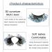Holzsammlung Luminous Glitter Lashes 3D Faux Fluffy Mink Dramatic Shining Colored Lash Extensions Cat Eye Look 16mm Sequins Fluorescence Eye Makeup for Stage Drag Party Halloween 6 Pairs 2 Styles EYEL-029 - Buy Online on GoSupps.com