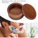 Ozgkee Men's Wooden Razor Shell with Lid - Portable Shaving Cream & Soap Cup Facial Cleaning Tool - Buy Online on GoSupps.com