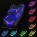 SUVEUS 32.8Ft Boat Lights, Waterproof Led Strip Lights, 20 Colors Changing Boat Accessories with Remote, 12V Flexible RGB Lights for Boat Sailboat Kayak Fishing RV Awning Lights (T5)
