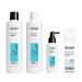 Nioxin Thickening Spray For Natural Hair with Light Thinning Full Size (3 Month Supply) System 3 Kit