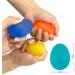 Nutabevr Egg-Shaped Grip Balls - Silicone Hand Trainer for Stress Relief Finger Therapy and Osteoarthritis Support | 4-Piece Set - Buy Online on GoSupps.com