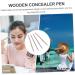 Mikinona 4pcs Concealer Pen Up Makeup Concealer Make up Concealer for Face Concealer Sticks Wooden 1 g (Pack of 1) Ivory - Buy Online on GoSupps.com