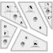 Crazier Eights Bundle: Quilting Ruler Template & Playbook by Karen Montgomery - Buy Online on GoSupps.com