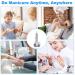 Cordless Rechargeable Electric Nail Drill with Stand - 12 in 1 Electric Nail File Kit for Acrylic and Gel Nails Manicure Pedicure Tools for Shaping and Polishing Includes 100 Grinding Heads - Buy Online on GoSupps.com