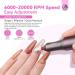 Saviland Electric Nail Drill Kit 20,000RPM - Cordless Portable Nail File for Acrylic, Dip Powder, Gel Polish - Manicure Pedicure Tool Set - Women's Gift - Buy Online on GoSupps.com