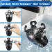 Sakioo Electric Head Shaver for Bald Men - 6 in 1 Waterproof Cordless Razor with LED Display - Ultimate Bald Head Care Kit - Buy Online on GoSupps.com