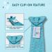 Tasty Tie Teething Tie: 3-in-1 Clip-on Baby Tie - Crinkle Toy & Silicone Teether | Gator Style | Unique Baby Boy Gift - Buy Online on GoSupps.com