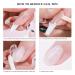 Kixolazr Solid Nail Gel Glue - Press On Nail Glue - Quick Drying Adhesive Solid Rhinestone Glue With Remover For Press On Nails Tips Salon Art Lamp Curing Needed - Buy Online on GoSupps.com