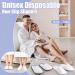 40 Pairs Disposable Non-Slip Hotel Spa Slippers - White - Indoor Guest Slippers for Men Women - Perfect for Home, Wedding, Travel, Party - Buy Online on GoSupps.com