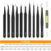 Ainiv Precision Tweezers Set 11PCS Anti-Static ESD Tweezers Set with 1PCS Micro Wire Cutter for Modeling Electronic Repair Handicraft Laboratory Jewelry Manufacturing Hobby etc #1 12PCS - Buy Online on GoSupps.com
