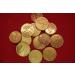 500g Milk Chocolate Gold Coins in Oyoy Bucket | Perfect for Treasure Hunts & Kids' Birthdays | Goldtaler with Pirate Stickers - Buy Online on GoSupps.com