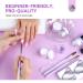 Saviland Acrylic Nail Kit for Beginners - Complete Set with Clear White Pink Acrylic Powder Brush Dehydrator & Primer | DIY Professional Acrylic Nails - Buy Online on GoSupps.com