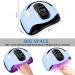 Twest Nail Dryer 168W UV LED Lamp for Gel Nails with 4 Timers Car Sensor LCD Display | Removable Nail Polish Dryer for Fingers & Toenails | Nail Studio Lamp in Blue - Buy Online on GoSupps.com