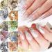 SUMAJU 10 Rolls Gold Silver Nail Foils Mesh Sticker Tape for DIY Nail Art Decorations - Buy Online on GoSupps.com