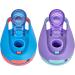 Contigo Jessie Kids Water Bottle 2-Pack - 14oz Leak-Proof, Dishwasher-Safe, Fits Cup Holders - Blue Poppy/Coral & Amethyst/Jade - Buy Online on GoSupps.com