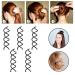 25 PCs Hair Styling Accessories Kit - Braided Clips & Foam Pads for DIY Hairstyles | Hair Tool Set for Girls - Buy Online on GoSupps.com
