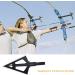 LeeMui Stainless Steel Hunting Archery Broadheads - 12Pcs - Buy Online on GoSupps.com