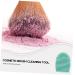 Premium Silicone Makeup Brush Cleaner - Effective Cosmetic Cleaning Tool Egg Design Pad 7.5x5.0x2.5CM Green - Ideal for All Makeup Brushes - Buy Online on GoSupps.com