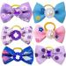 60pcs Dog Hair Bows - Grooming Bows for Dogs with High Tenacity Rubber Bands - 30 Beautiful Puppy Bows in Mix - Buy Online on GoSupps.com