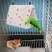 Winter Warm Plush Bird Nest Hammock Hamster Hanging Bed Cave Cage for Parrot Budgie Parakeet Cockatiel Conure Sugar Glider(S) - Buy Online on GoSupps.com