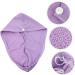 FRCOLOR 2pcs Quick Drying Bath Caps - Hair Dry Wraps & Shower Caps | Thicken Turban for Fast Hair Drying - International Shipping Available - Buy Online on GoSupps.com