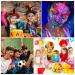 Buy Aoowu Children's Makeup Set - Washable Neon UV Face Paint & Body Pencils for Halloween & Carnival (12 Colors) - Buy Online on GoSupps.com
