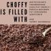 Choffy Volta Medium Roast Brewed Cacao Coffee Alternative - 10 Oz Ground Drinking Blend for Chocolate Lovers - Caffeine-Free & Nutrient-Rich Cocoa Drink for Mood & Energy - 1 Pack of 10 Ounce - Buy Online on GoSupps.com