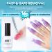 AIBRIT Gel Nail Polish Remover 2 Pack Set 0.5 fl oz./15ml - Quick & Easy Removal - Buy Online on GoSupps.com
