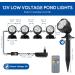 GreenSun Pond Lights - RGB Underwater Spot Lights (Set of 4) | IP68 Waterproof with APP & Remote Control | Ideal for Garden, Aquarium, Fish Pond - Buy Online on GoSupps.com
