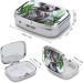 Koala Painting Small Pill Box - Metal Organizer with Lock | Portable Mini Medicine Box for Daily Vitamins | Travel-Friendly Storage for Purse & Pocket - Buy Online on GoSupps.com