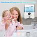 Automatic Mouthwash Dispenser | Glovios Rechargeable 500ml | 4 Adjustable Outputs | Wall-Mounted for Kids & Adults - Buy Online on GoSupps.com