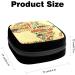 GIAPB Period Bag - African Animal Color Sanitary Napkin Storage & Makeup Pouch - Buy Online on GoSupps.com