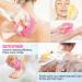African Net Bath Sponge Set Exfoliating Shower Body Scrubber for Men and Women - 3 Pieces - Buy Online on GoSupps.com