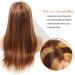 Muokass 4x4 HD Lace Front Wig 26 Inch #4/27 Color - Brazilian Virgin Human Hair, 150% Density, Pre Plucked, Elastic Bands, Natural Hairline - For Black Women - Buy Online on GoSupps.com