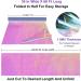 66 ft x 34 in Extra Wide Iridescent Cellophane Wrap Roll - Rainbow Colored Film for Gift Baskets, Treats, Gifts, Crafts & Holiday Decor - Buy Online on GoSupps.com