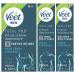Veet Men Intimate Hair Removal Kit - Hair Removal Cream 100 ml and Care Balm 50 ml - 2 Depilatory Creams for Sensitive Skin 2