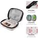 Pfrewn 7-Day Axolotl Pill Organizer Case - Travel-Friendly Vitamin & Medicine Holder Pouch Bag - Buy Online on GoSupps.com