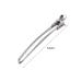 Premium Metal & Plastic Hair Clips for Hairdressers - 6-Piece Silver Set 12 cm | Durable Hairpins & Clips - Buy Online on GoSupps.com