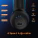 NEPQ Mini Massage Gun: Portable Deep Tissue Percussion Massager for Pain Relief - 4 Speed High-Intensity Vibration - Rechargeable - Black - Buy Online on GoSupps.com