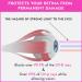 Super Sunnies Slim Flex UV Eye Protection FDA Compliant Individual Tanning Goggles Eyeshields (Pink)  - Buy Online on GoSupps.com