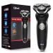 Qhot Electric Razor for Men 2023 Upgraded Mens Cordless Electric Razors Beard Shavers for Men Face 3 in 1 Waterproof Rotary Shavers Wet Dry Use(S3)