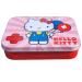 Hello Kitty pink children's plaster licensed product - metal box - 24 plaster - beautiful design plaster storage box for children - suitable for backpack - Hello Kitty pink 1 piece