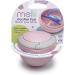 Melii Grey & Pink Pacifier Pod with Carabiner Clip - Pacifier Storage Container - Buy Online on GoSupps.com